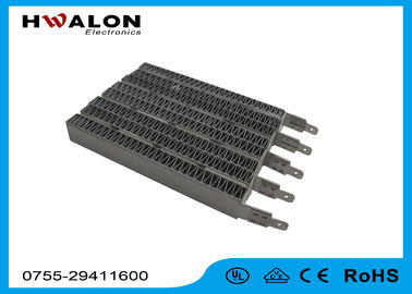 24V al elemento de cerámica del calentador del PTC del voltaje 240V con el diseño de la ondulación para el calentador de aire