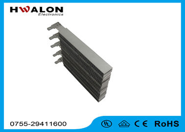 Elemento de encargo del calentador de aire del PTC de la dimensión con el PTC insertado para el secador del cuerpo