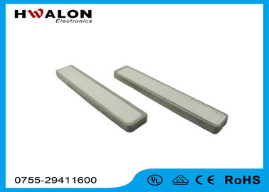 Calentador de cerámica rectangular del PTC del paso de RoHS con el contacto de plata para cocinar el dispositivo
