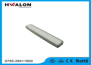 Calentador de cerámica rectangular del PTC del paso de RoHS con el contacto de plata para cocinar el dispositivo