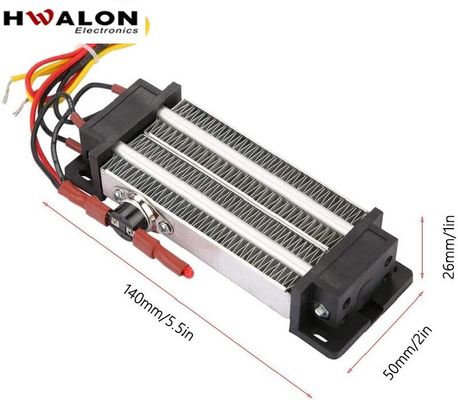 500W 110V Aluminio PTC Elementos de calefacción Cerámico Calentador de aire Constante - temperatura El elemento de calefacción de aire, adecuado para acondicionadores de aire, secadores de mascotas, secadores de ropa y humidificadores