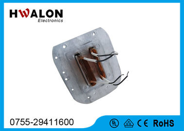Corriente baja de la avalancha del caso del PTC de aire del calentador del elemento 220V 800W de la forma de cerámica de aluminio del cuadrado