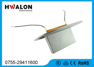 Corriente baja de la avalancha del caso del PTC de aire del calentador del elemento 220V 800W de la forma de cerámica de aluminio del cuadrado