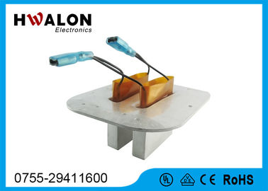 Corriente baja de la avalancha del caso del PTC de aire del calentador del elemento 220V 800W de la forma de cerámica de aluminio del cuadrado