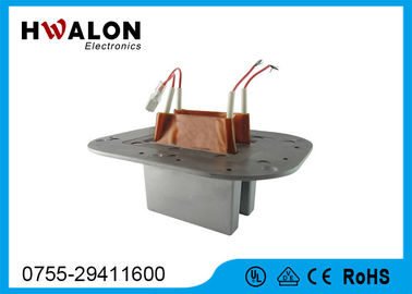 Corriente baja de la avalancha del caso del PTC de aire del calentador del elemento 220V 800W de la forma de cerámica de aluminio del cuadrado