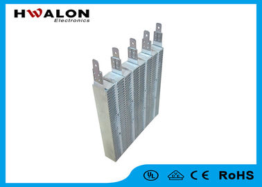 Tubo de cerámica de la bobina de la calefacción por aire de la ventilación del calentador de aire del PTC del elemento de la aleta el tintóreo