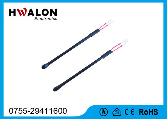 Termistor del sensor de temperatura de NTC, tipo de encargo de la gota del resistor del sensor de temperatura